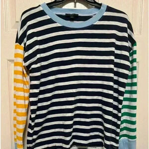 J.CREW Striped 90s Vintage Long Sleeve